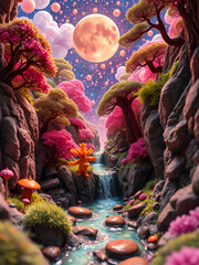 Microcosmic Wonderland - SDXL