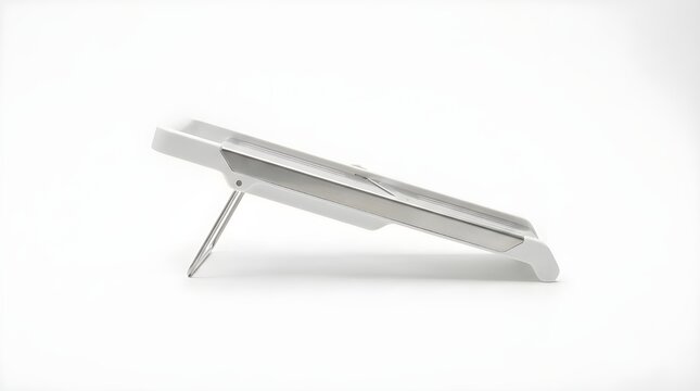 Minimalist mandoline slicer, designed for uniform slicing with sleek, functional, and space-saving form