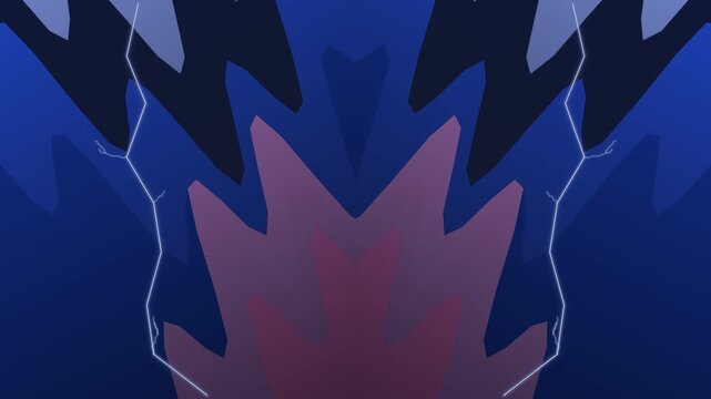 Abstract Lightning and Energy: A mesmerizing depiction of raw energy and electrical force, rendered in deep blues and striking whites, hinting at the power and unpredictability of nature.