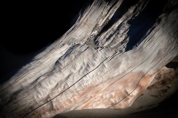 流れついた流木
