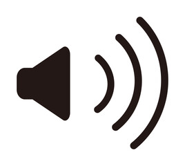 スピーカー最大音量のアイコン