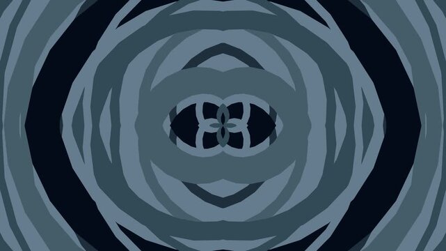 Abstract digital illustration featuring a symmetrical blue and grey pattern, evoking a sense of fluid motion for a modern background design.