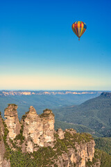ブルーマウンテン国立公園のスリーシスターズの景観