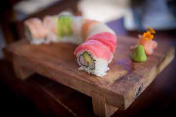 Rainbow Sushi Roll © InversedSlayer