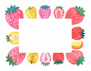苺のフレーム