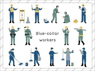 現場で働く人々