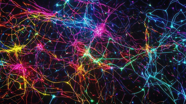 Colorful neural network