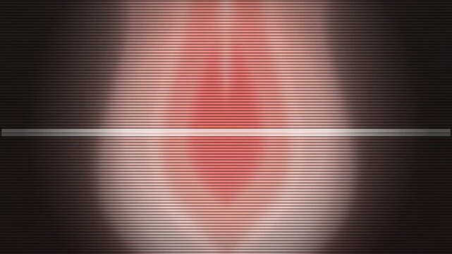 The dynamic motion of a red flame creates a warm ambiance in a dark environment with a sense of energy and power emanating from the center.