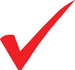 Red check Mark. © SYEDMASUD
