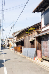 京都市下京区のローカルな町並み