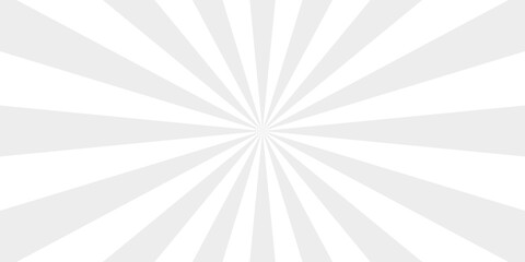 Obraz premium White Radial Gradient Light Burst Background. Minimal Abstract Design