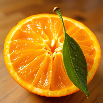 pealed orange