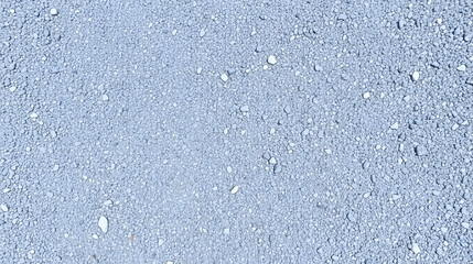 Fototapeta premium Light gray granite gravel road background. Closeup. Empty place for text. Top down view.