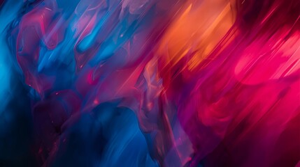 Fototapeta premium Vibrant Red and Blue Liquid Abstract Texture