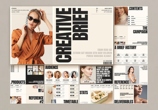 Creative Brief Presentation Template