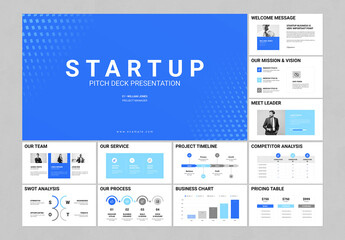 Startup Pitch Deck Presentation Template