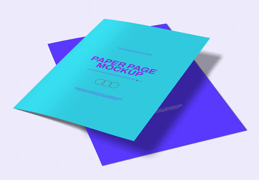 A4 Page Mockup