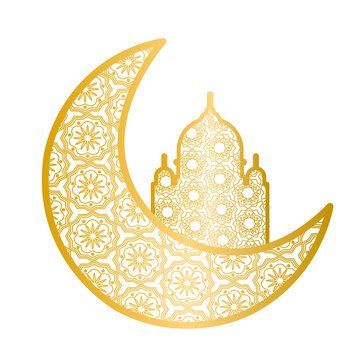 Islamic Moon For Eid Decoration