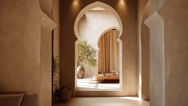 Ultra-Clean Minimalist Design in Warm Earth Tones