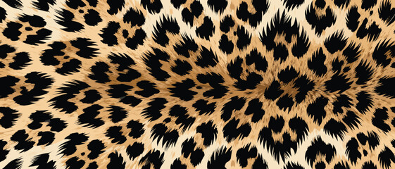 Dynamic Leopard Spot Pattern with Symmetrical Design and Textured Contrast in Warm and Cool Tones © Merisca