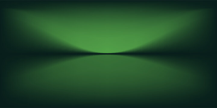 Empty Green Studio well use as background,website template,frame,business report.eps,10