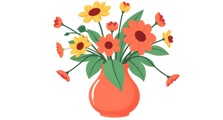 vase, flower, flowers, floral, icon, bouquet, bloom, petals, blossoms, plant, plants, botanical, nature, garden, decorative, decoration, home, interior, decor, ornament, arrangement, fresh, natural, b © zpixel