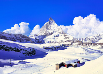 ツェルマットのマッターホルンの美しい絶景