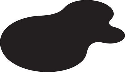 golf green silhouette svg top view organic shape solid black vector eps icon