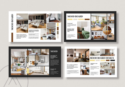Mood Board Design Template