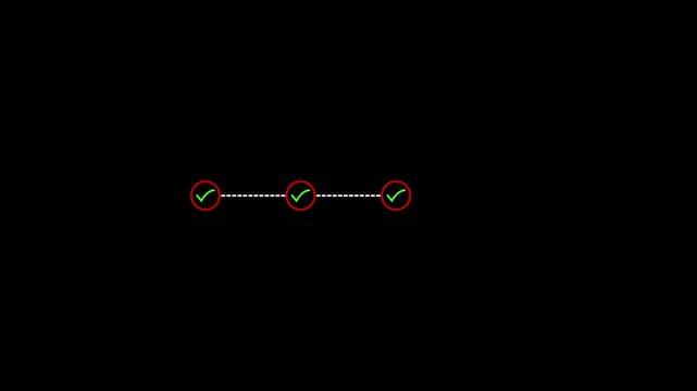 Success is the only option&mdash;getting those green lights all day long!  Everything is on track. Keywords: check, check mark, green, success, verified, correct, yes, agree, pass, complete, done, goal, sch