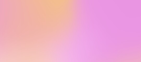 Soft pastel gradient background with gentle transition from orange to pink hues for design inspiration © Hokyubi