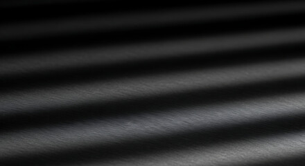 Fototapeta premium Observing a blurred black-and-white striped pattern in a close-up photographic view, capturing moody contrast and motion in space
