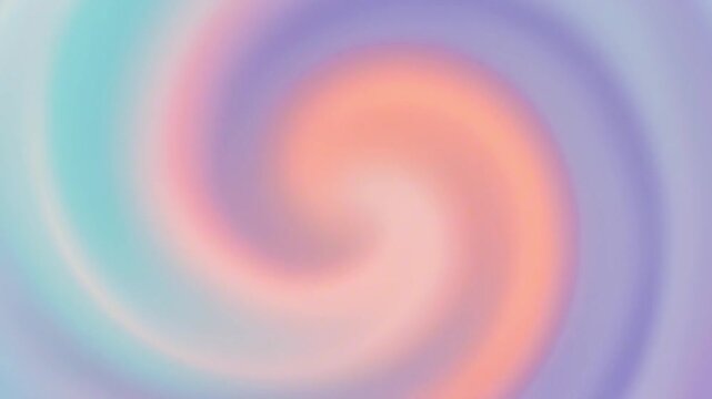 Vortex Background with pastel spiral and bokeh tunnel	