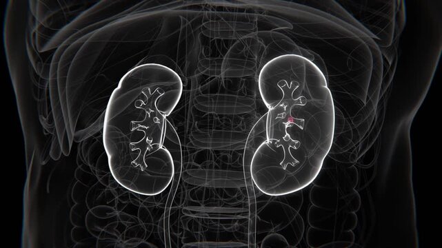 Kidney stones Indication X-Ray Video | kidney stones in HD X-Ray Video