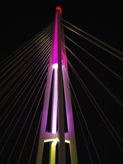 Obraz premium Kangaroo point bridge over the river pilar