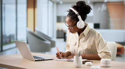 Student Studying Online At Home