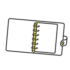 シール帳として使える透明バインダー