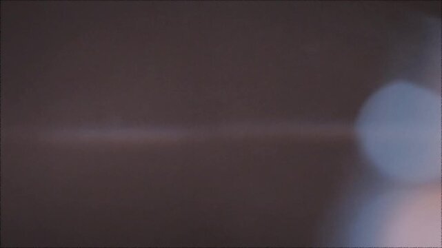 Blurry light on dark background