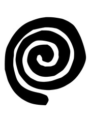 Modern spiral design element for creative projects and presentations