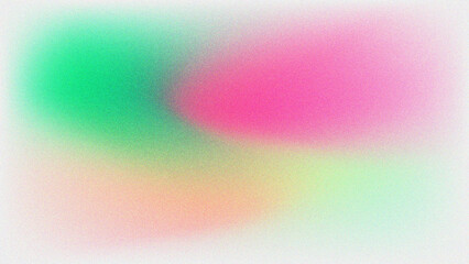 Colorful wave pattern grainy gradient mesh. Grainy gradient abstract background for web banner poster design, grain texture effect, copy space, Backdrop.