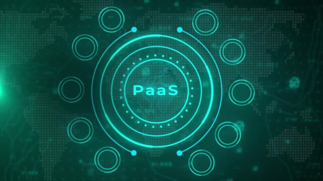 Business Intelligence PaaS Analytics Dashboard with AI Technology, Financial Management, Digital Transformation, KPI Metrics, Corporate Strategy and Global Business Network Visualization