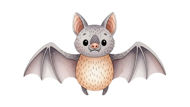 Bat on black background with the words bat in the middle bat.