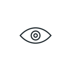 Obraz premium human eye vector illustration