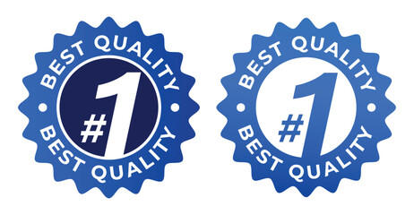 Best Quality #1 Badges: Top Rated Excellence Seals for Trusted Products