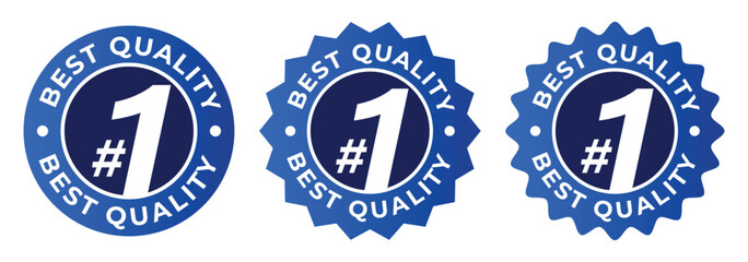 Best Quality #1 Badges: Top Rated Excellence Seals for Trusted Products