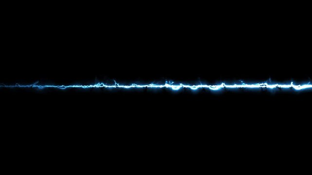 Electric Spark Discharge Glowing Blue Plasma Energy Stream Close Up Abstract Background voltage desi