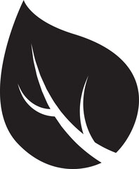 leaf plant nature icon illustrator design 