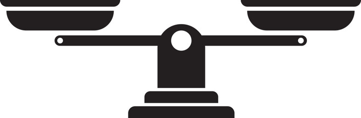 scales icon illustrator design 