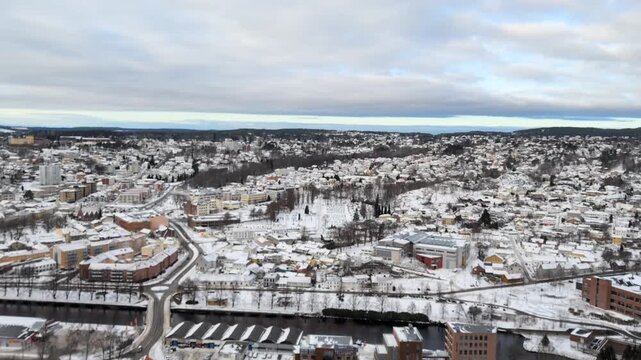 Videos from Fredriksten Festning Fortress in Halden Norway with snow in winter times. shot in 60fps this clip 23,976 fps slowmotion so you can decide how you want it.