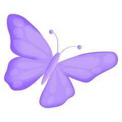 Butterfly Flying Illustration